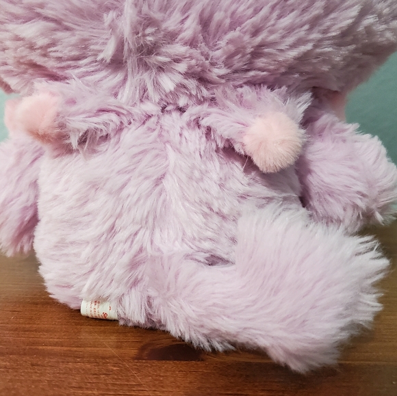 Sanrio Kuromi Faux Fur Plushie with Baku. Rare from Japan In very good condition - Picture 10 of 16